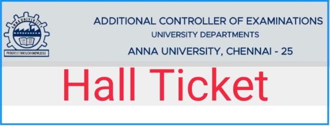 Anna University UG Hall Ticket 2022 Download Link
