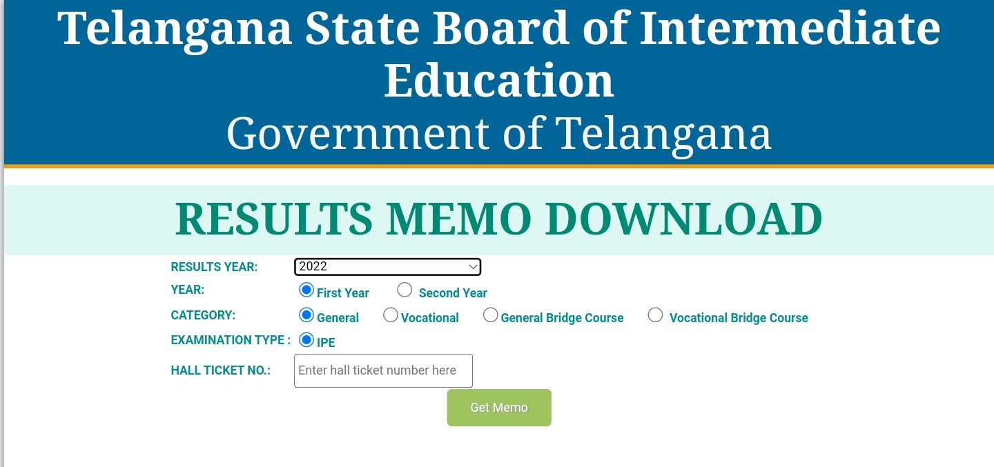 TS Inter 1st Year Result 2024 Out (Link) Manabadi TSBIE IPE Junior