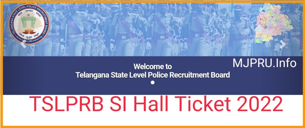 TS Police SI Hall Ticket 2022 Download 