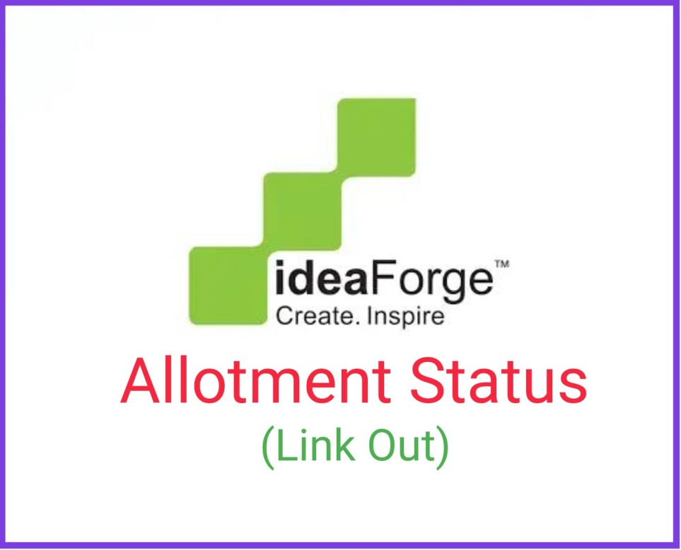 Ideaforge Technology IPO Allotment Status linkintime